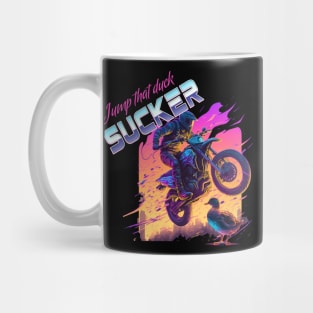 Jump That Duck, Sucker! Mug